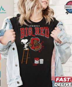 Cornell Big Red Snoopy Painting Shirt
