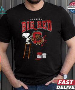 Cornell Big Red Snoopy Painting Shirt