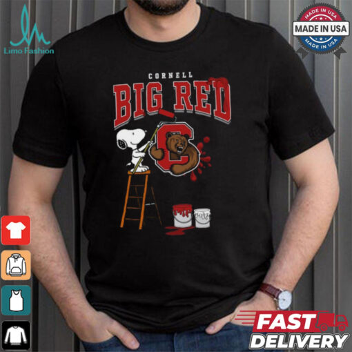 Cornell Big Red Snoopy Painting Shirt