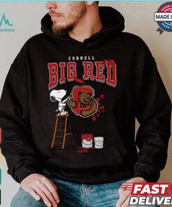 Cornell Big Red Snoopy Painting Shirt