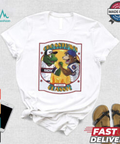 Crosstown Classic Chicago Topps Baseball Chicago Cubs Vs Chicago White Sox Mascot 2024 Shirts