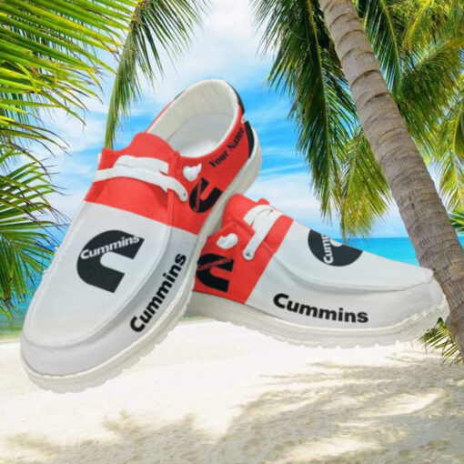 Custom Name Cummins Hey Dude Shoes – Style 01