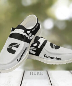 Custom Name Cummins Hey Dude Shoes – Style 02