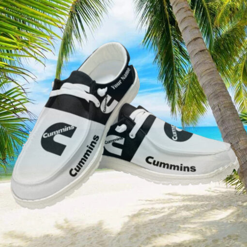 Custom Name Cummins Hey Dude Shoes – Style 02