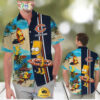 Custom Name NFL Tennessee Titans Special Bart Simpson Tropical Hawaiian Shirt