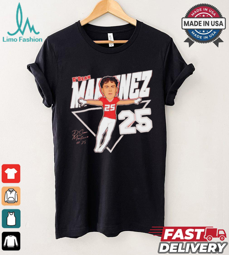D’Sean Martinez 2024 25 Football Design shirt D’Sean Martinez 2024 25 Football Design shirt