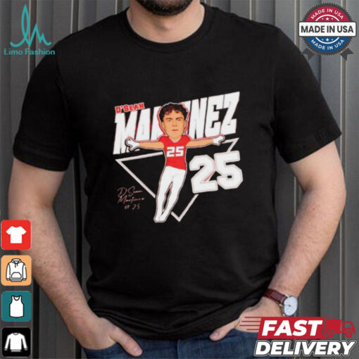 D’Sean Martinez 2024 25 Football Design shirt