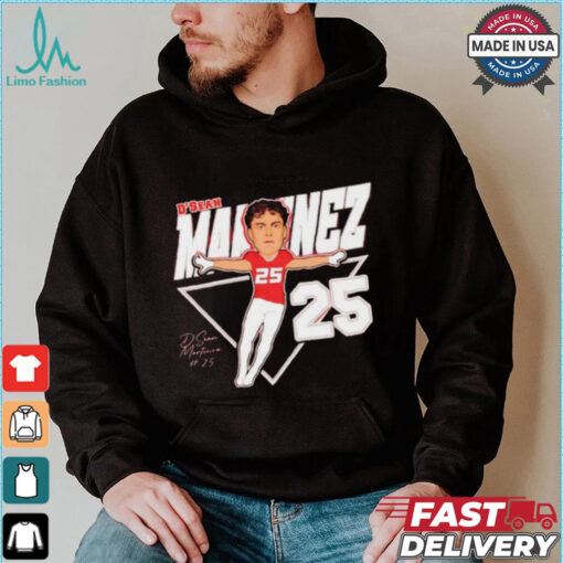 D’Sean Martinez 2024 25 Football Design shirt