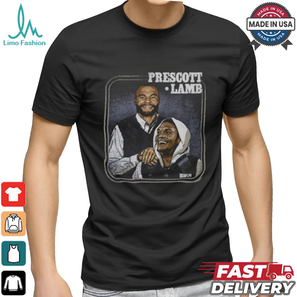 Dak Prescott & CeeDee Lamb Dallas Step Brothers T Shirt Dak Prescott & CeeDee Lamb Dallas Step Brothers T Shirt