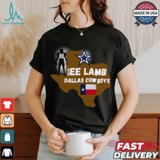 Dallas Cowboys CeeDee Lamb Frit Tees T Shirt