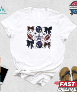 Dallas Cowboys Football Helmet Bow shirt