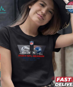 Dallas Cowboys vs New York Giants NFL season week 4 2024 shirt