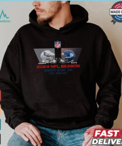 Dallas Cowboys vs New York Giants NFL season week 4 2024 shirt
