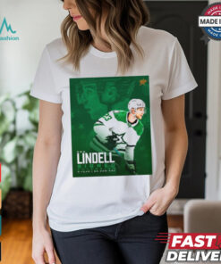 Dallas Stars NHL Esa Lindell Signed Extension 5 Year Poster t shirt