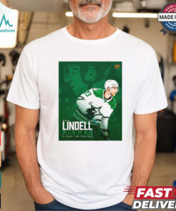 Dallas Stars NHL Esa Lindell Signed Extension 5 Year Poster t shirt, hoodie, sweater, long sleeve and tank top Dallas Stars NHL Esa Lindell Signed Extension 5 Year Poster t shirt