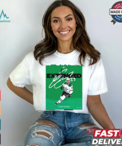 Dallas Stars NHL Signed Esa Lindell 5 Year Signature Poster t shirt
