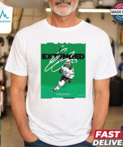 Dallas Stars NHL Signed Esa Lindell 5 Year Signature Poster t shirt