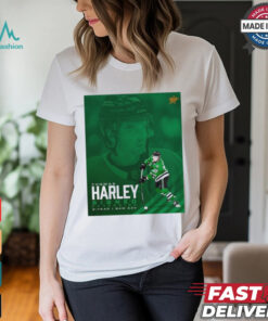 Dallas Stars NHL Thomas Harley Signed Extension 2 Year Poster t shirt