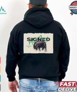 Dallas Stars Signed Moo Deng 2 Year Puck Yeah Poster t shirt