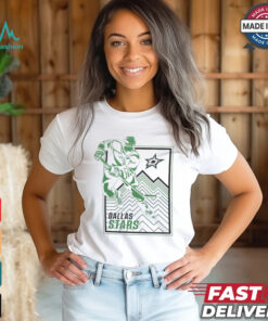 Dallas Stars Starter Heather Gray Player Grid T Shirt