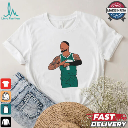 Damian Lillard NBA Playoffs Milwaukee Bucks team 2024 shirt