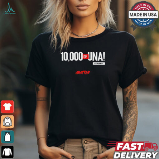 Damilola Mike Bamiloye Wearing 10,000 Of Una Abattoir t shirt