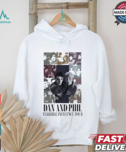 Dan and Phil Terrible Influence Tour Eras Tour Style shirt