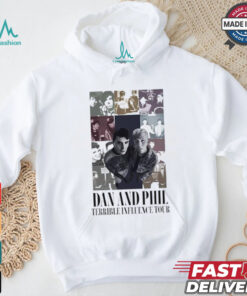 Dan and Phil Terrible Influence Tour Eras Tour Style shirt