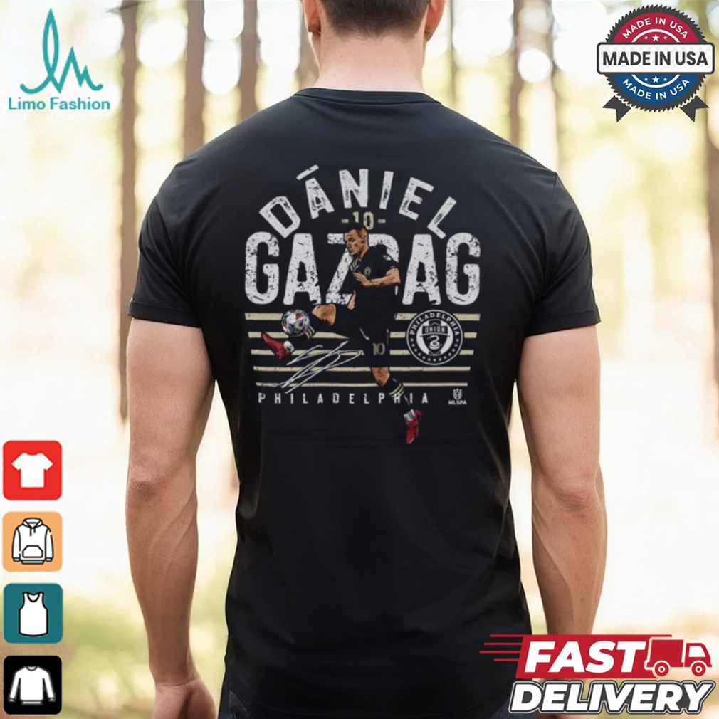 Daniel Gazdag Philadelphia Union Player Name Shirt Daniel Gazdag Philadelphia Union Player Name Shirt