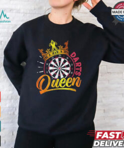 Dart player dart queen darts game shirt