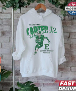 David Carter Jr. Cartoon Eastern Michigan Football t shirt