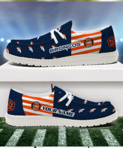 Denver Broncos 2024 Version Personalized Hey Dude Shoes