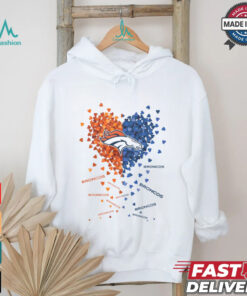 Denver Broncos Heart Shirt
