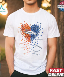 Denver Broncos Heart Shirt