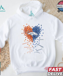 Denver Broncos Heart Shirt