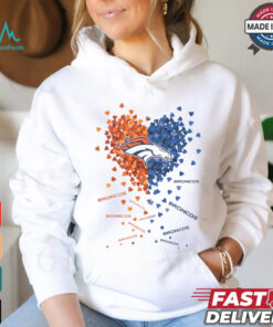 Denver Broncos Heart Shirt