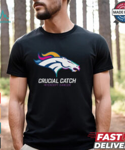 Denver Broncos Nike Black 2024 NFL Crucial Catch T Shirt, hoodie, sweater, long sleeve and tank top Denver Broncos Nike Black 2024 NFL Crucial Catch T Shirt