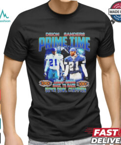 Deon Sanders Prime Time Back to Back Champ vintage shirt