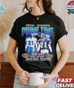 Deon Sanders Prime Time Back to Back Champ vintage shirt