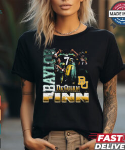 Dequan Finn Baylor Bears Vintage Graphic t shirt