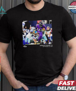 Derrick Henry Baltimore Ravens NFL Flash Features Week 3 T Shirt