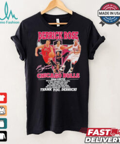 Derrick Rose Chicago Bulls NBA Most Valuable Player 2008 Forever Thank You T Shirt