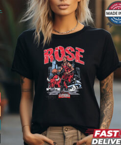Derrick Rose Chicago Bulls Planet Euphoria Artwork t shirt