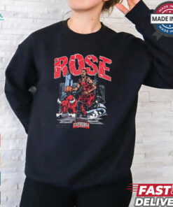 Derrick Rose Chicago Bulls Planet Euphoria Artwork t shirt