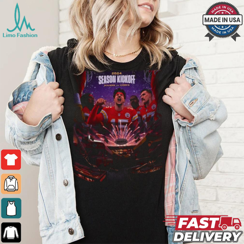 Design 2024 NFL Season Kickoff Ravens vs. Chiefs Shirt Design 2024 NFL Season Kickoff Ravens vs. Chiefs Shirt