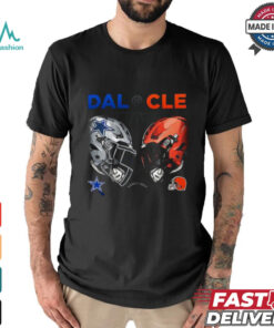 Design Dallas Cowboys vs. Cleveland Browns 2024 NFL Week 1 Matchup Shirt