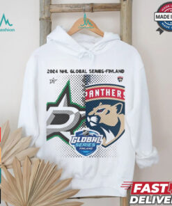 Design Dallas Stars vs. Florida Panthers 2024 NHL Global Series Finland Matchup NHL T shirt, hoodie, sweater, long sleeve and tank top Design Dallas Stars vs. Florida Panthers 2024 NHL Global Series Finland Matchup NHL T shirt