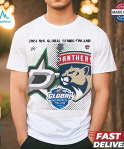Design Dallas Stars vs. Florida Panthers 2024 NHL Global Series Finland Matchup NHL T shirt, hoodie, sweater, long sleeve and tank top Design Dallas Stars vs. Florida Panthers 2024 NHL Global Series Finland Matchup NHL T shirt
