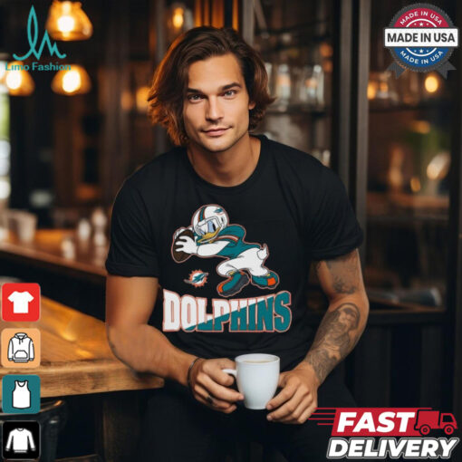 Design Donald Duck Newborn Miami Dolphins Shirt