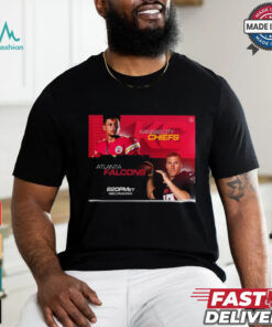 Design Kansas City Chiefs vs. Atlanta Falcons 2024 Battle NFL Week 3 Shirt